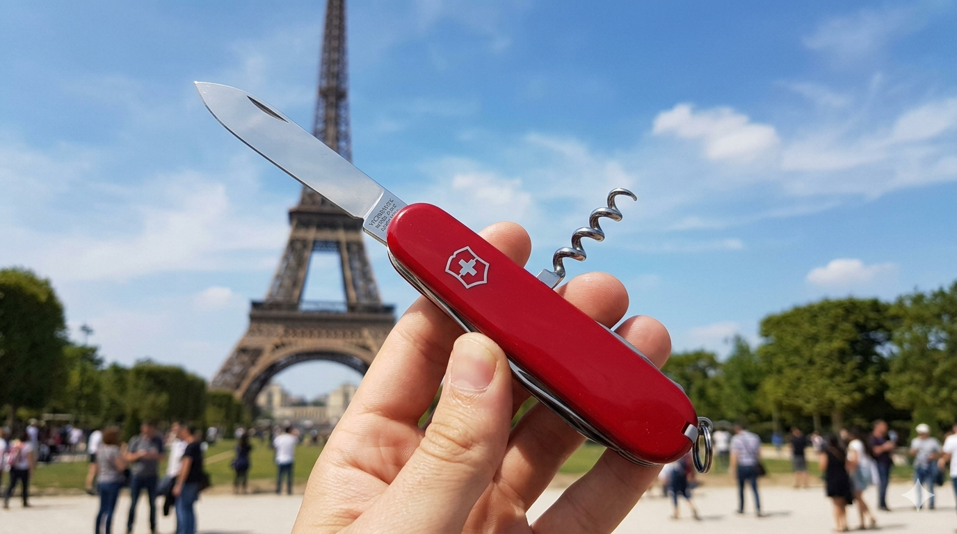 Swiss Army knife — Victorinox, made in Ibach, Switzerland